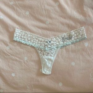 COPY - Reserved Victoria’s Secret Bride Thong The lacie reserved